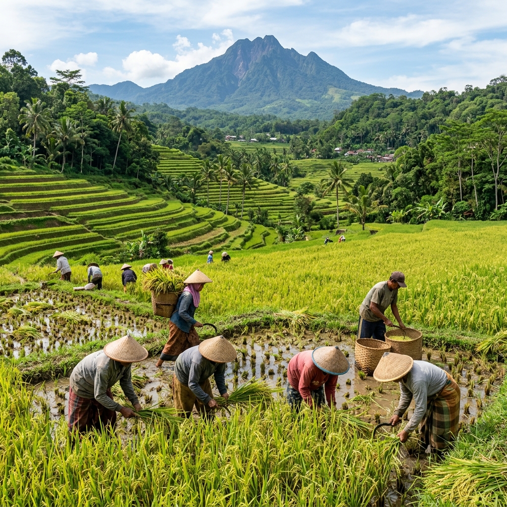Sentra Padi Sawah Irigasi Teknis